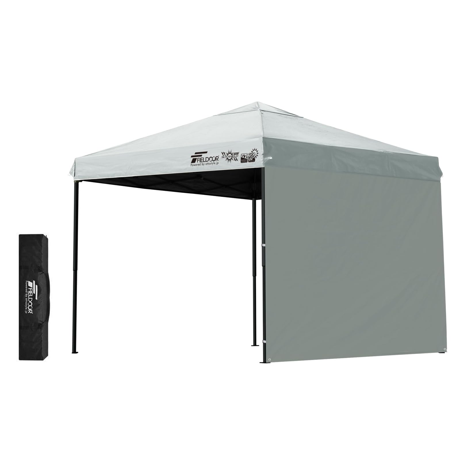 Amazon.co.jp: FIELDOOR 【完全遮光】 ワンタッチタープテント 【4点