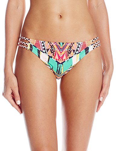 Jessica Simpson Women's Starburst Side Braid Hipster Bikini Bottom