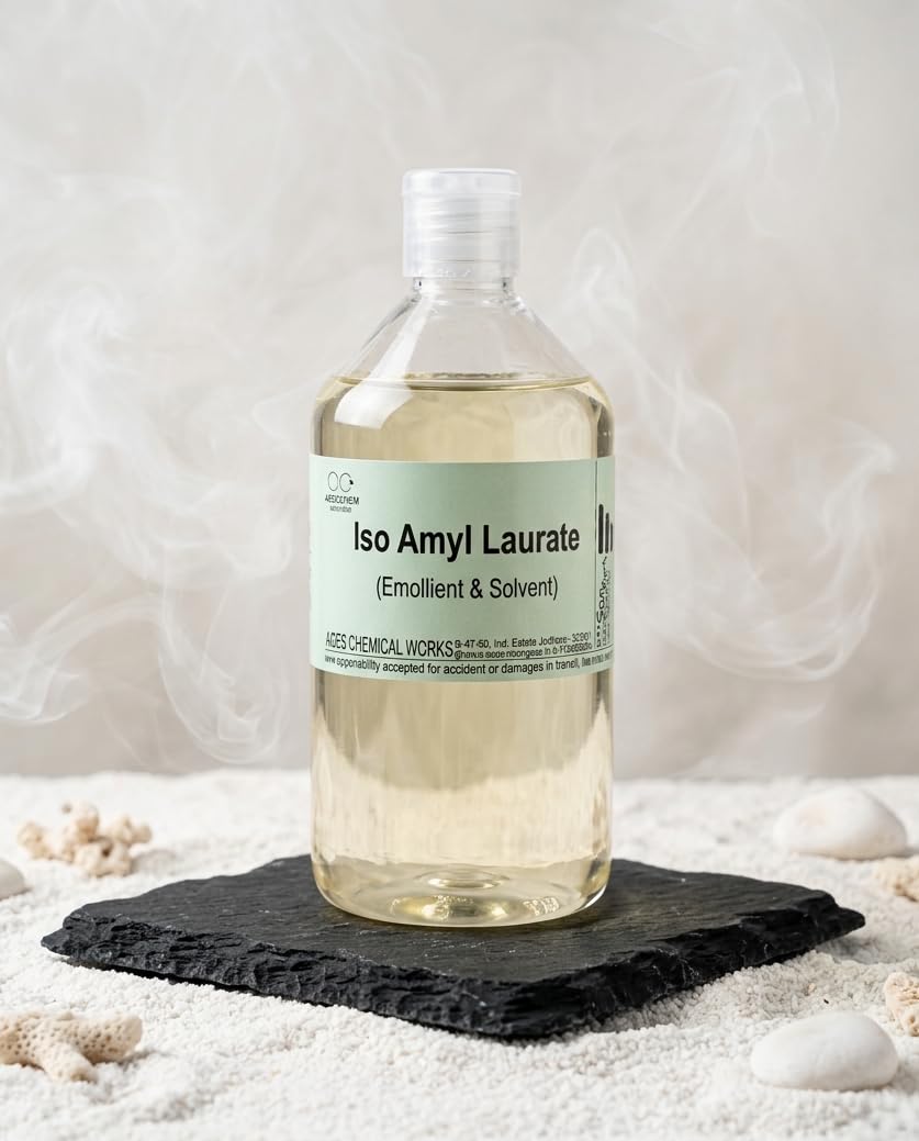 Ases Isoamyl Laurate (Liquid), 500ML - Natural Plant-Based Silicone Alternative & Emollient for DIY Skincare, Haircare & Makeup | Lightweight, Non-Greasy Texture Enhancer for Creams, Serums & Lotions-image-32
