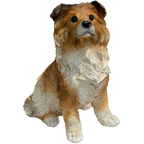 Michael Carr Designs Sheep Collie Puppy L Figurine (80107) Cover