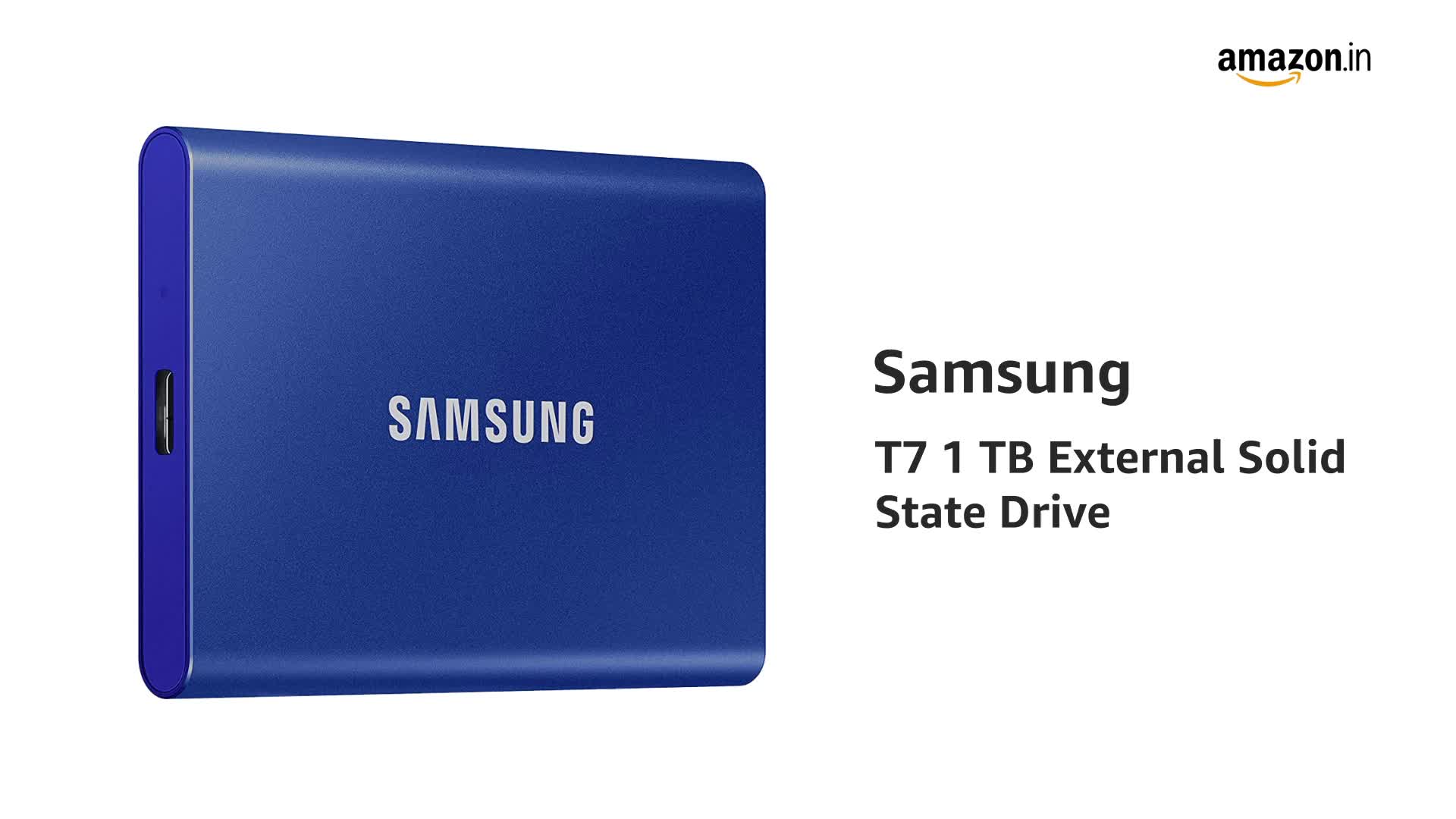 Samsung T7 2TB External Solid State Drive (Portable SSD)
