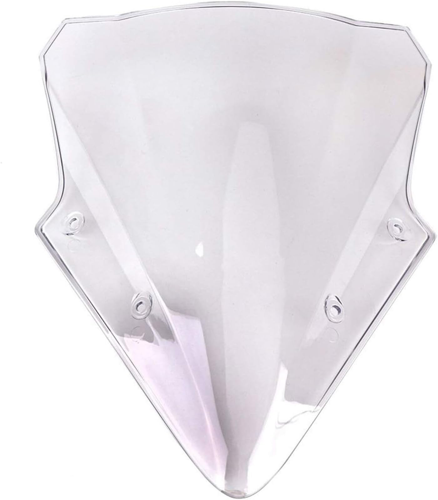 Bulle Ninja 650 2017-2019 Opaque Blanc Déviation du Vent - 5