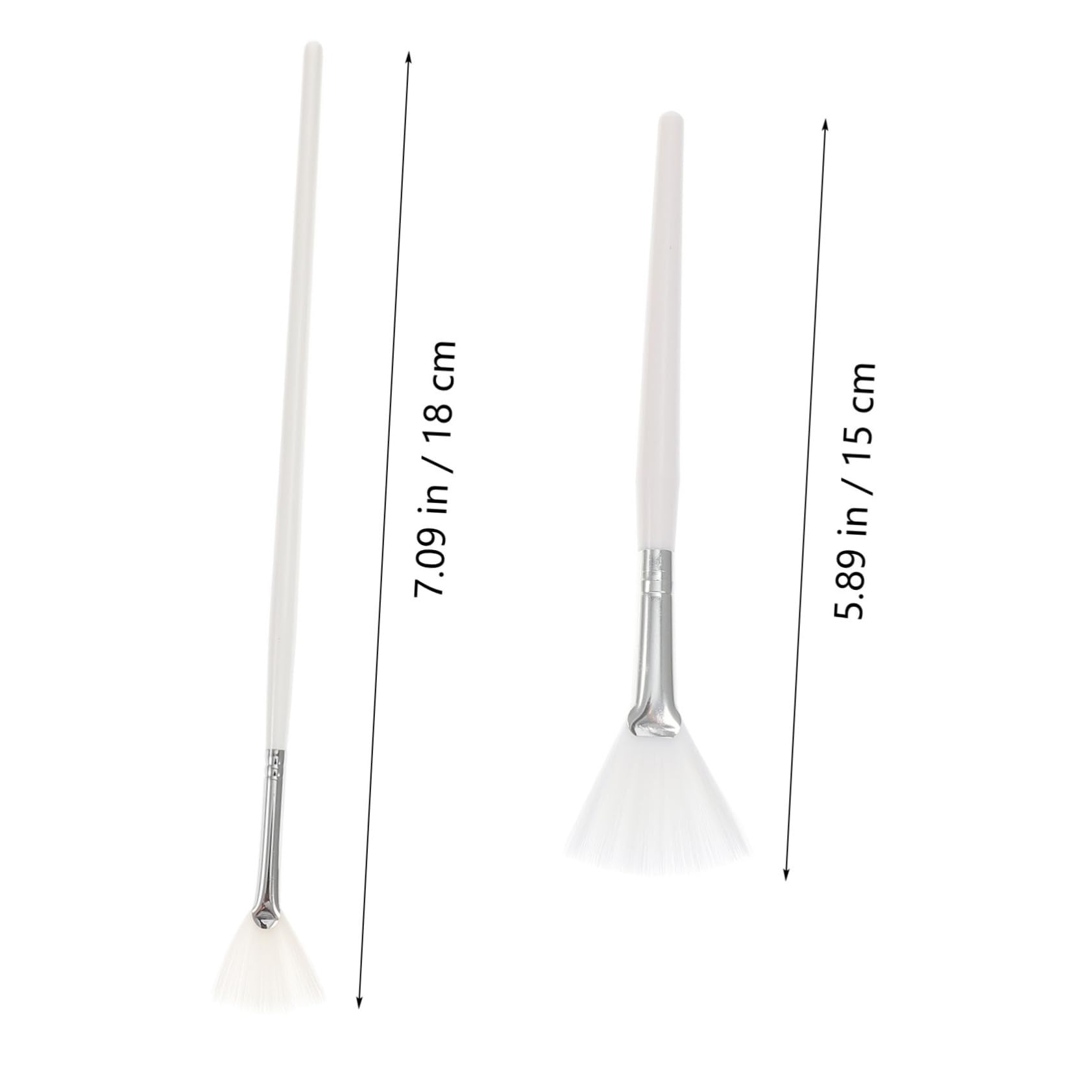 MUSISALY 2Pcs Skin Treatment Brush Face Mask Applicator Tools for Even Application of Facial Masks Serums Products Easy to Clean and Reusable Comfortable for All Skin