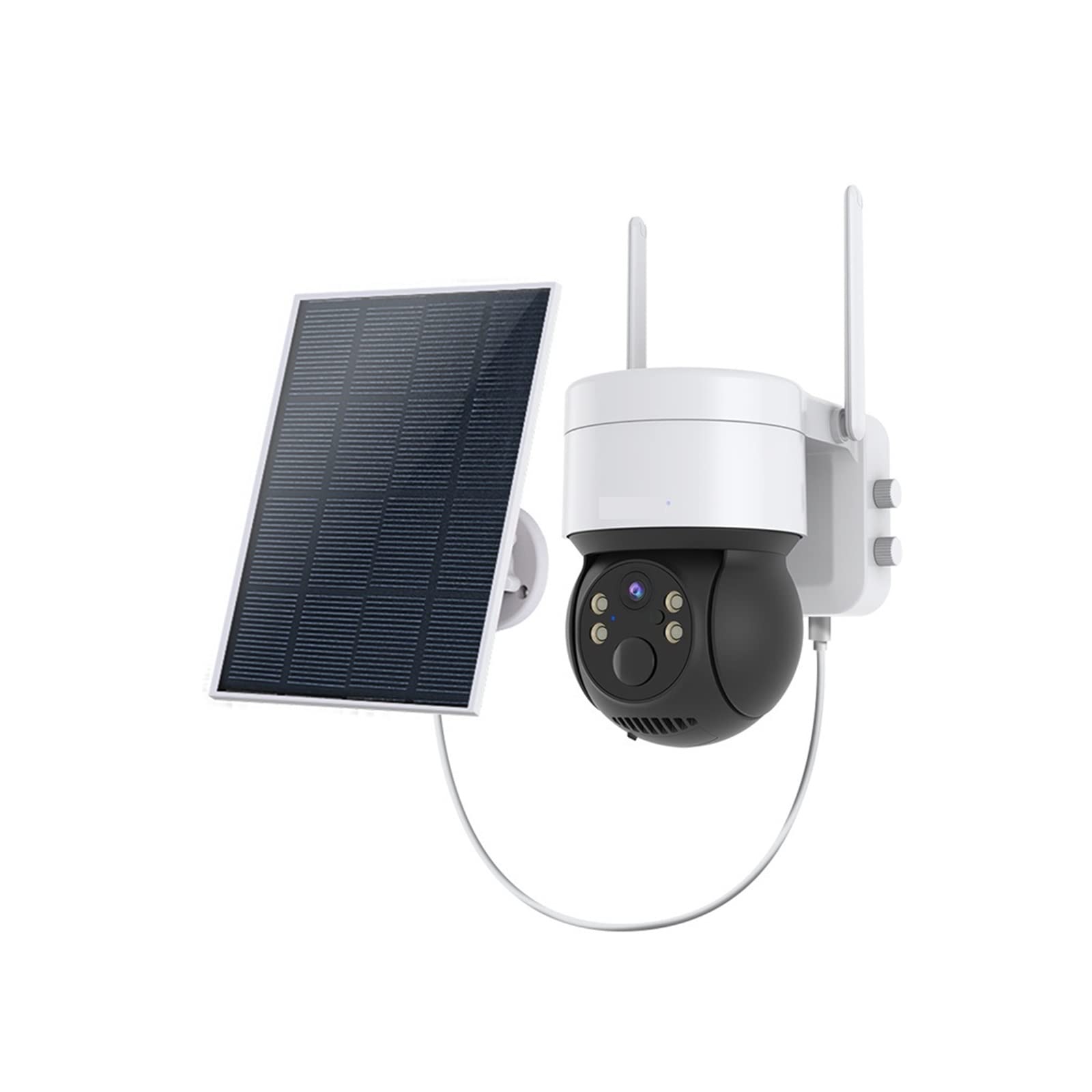 Caméra de sécurité solaire WiFi DELURA QF170 2MP PT avec batterie