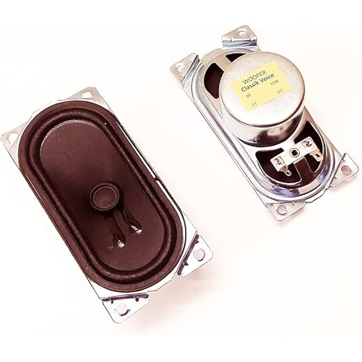 Erh India Pack of 2 pc 25 X 5 Inch Speaker Woofer 8 Ohm 15