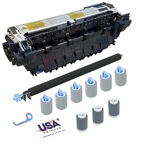 USA Printer CF064A-MTKv2-USA (CF064-67902) Maintenance Kit for HP Laserjet M601 M602 M603 Includes RM1-8395 Fuser, RM1-8491 Transfer Roller, & Tray 2-4 Roller Kit (110V)