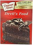 Duncan Hines Signature Devil's Food Cake Mix, 16.5-Ounce Boxes (Pack of 6)