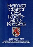 Heimatblätter des Rhein-Sieg-Kreises: Jahrbuch 1989