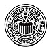 Federal Reserve System Patch Government Money Bank Embroidered Iron On