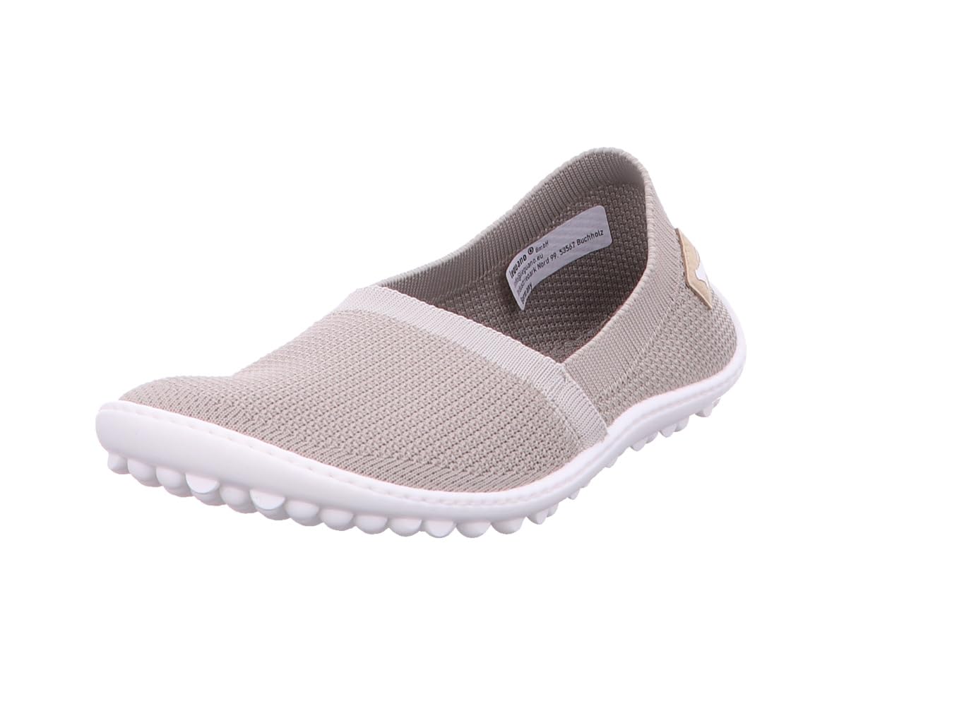 Leguano Barfußschuhe Flair Sand (Beige) – Ballerina Damen