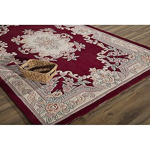Image of Luxurious Tufted Woolen Carpet Collection Size 10 X 12 Feet (Color-Multi)