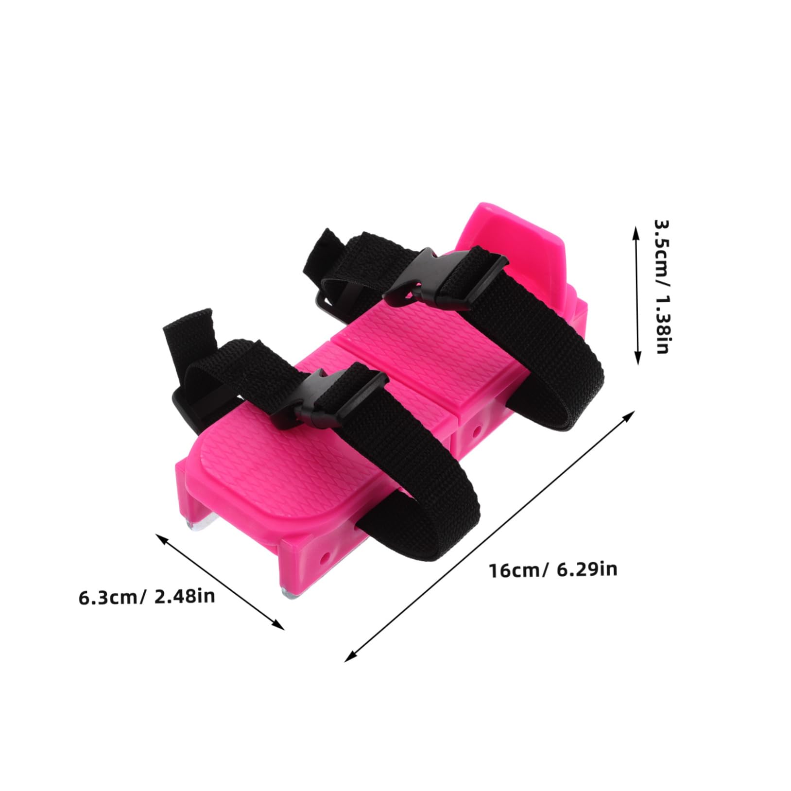 Happyyami Boys and Girls Ice Skates Multi-use Adjustable Short Ski Shoes Safety Winter Sports Gear