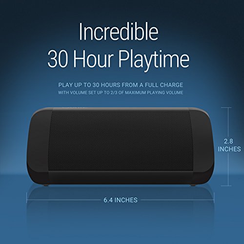Image of Cambridge Soundworks OontZ Angle 3 Plus - Portable Bluetooth Speaker, Superior Stereo Sound, 10+ Watts for Louder Volume, Richer Bass, IPX5, Incredible 30 Hour Battery Playtime, Bluetooth Speakers