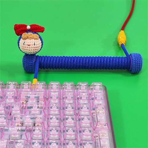 Jouet aviation décoration et contrepoids tige de câble pour clavier mécanique USB - 7