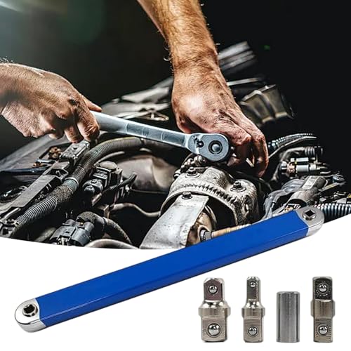 Clé à rallonge réglable et outil à main antidérapant pour garage - 4