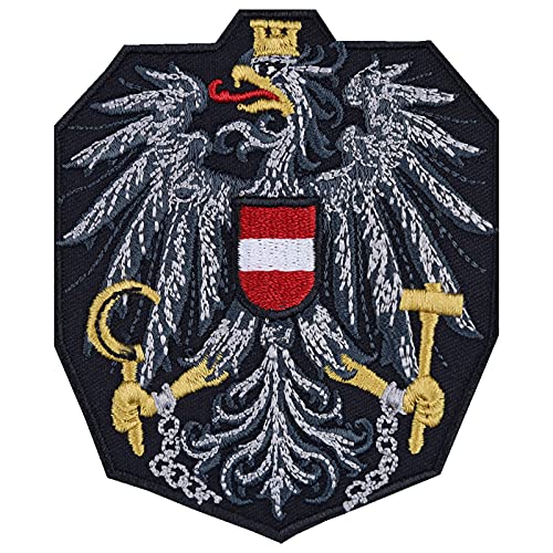 Burgenland Wappen Aufnäher - Bestickter Patch Für Jacken & Taschen