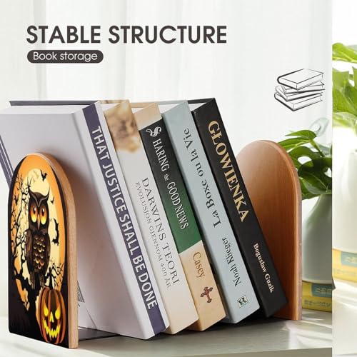 Sujetalibros antideslizante con base de metal resistente 8