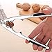 gotyou Inoxidable 17 cm Cascanueces Abre Nueces,Tenacillas y Garfios para Marisco,Pinzas de...