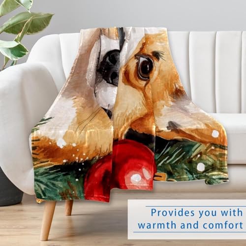 Couverture de Noël plaid chaud et confortable lit et camping - 7
