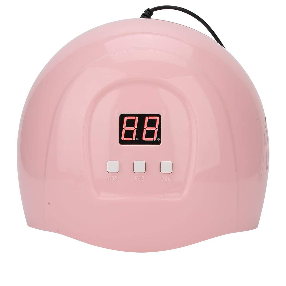 Lampa do paznokci, Pedicure Inteligentna lampa do zdobienia paznokci Suszarka do paznokci do utwardzania żelowego lakieru do paznokci, 30 s/60 s/90 s 3 timery, szybkie suszenie