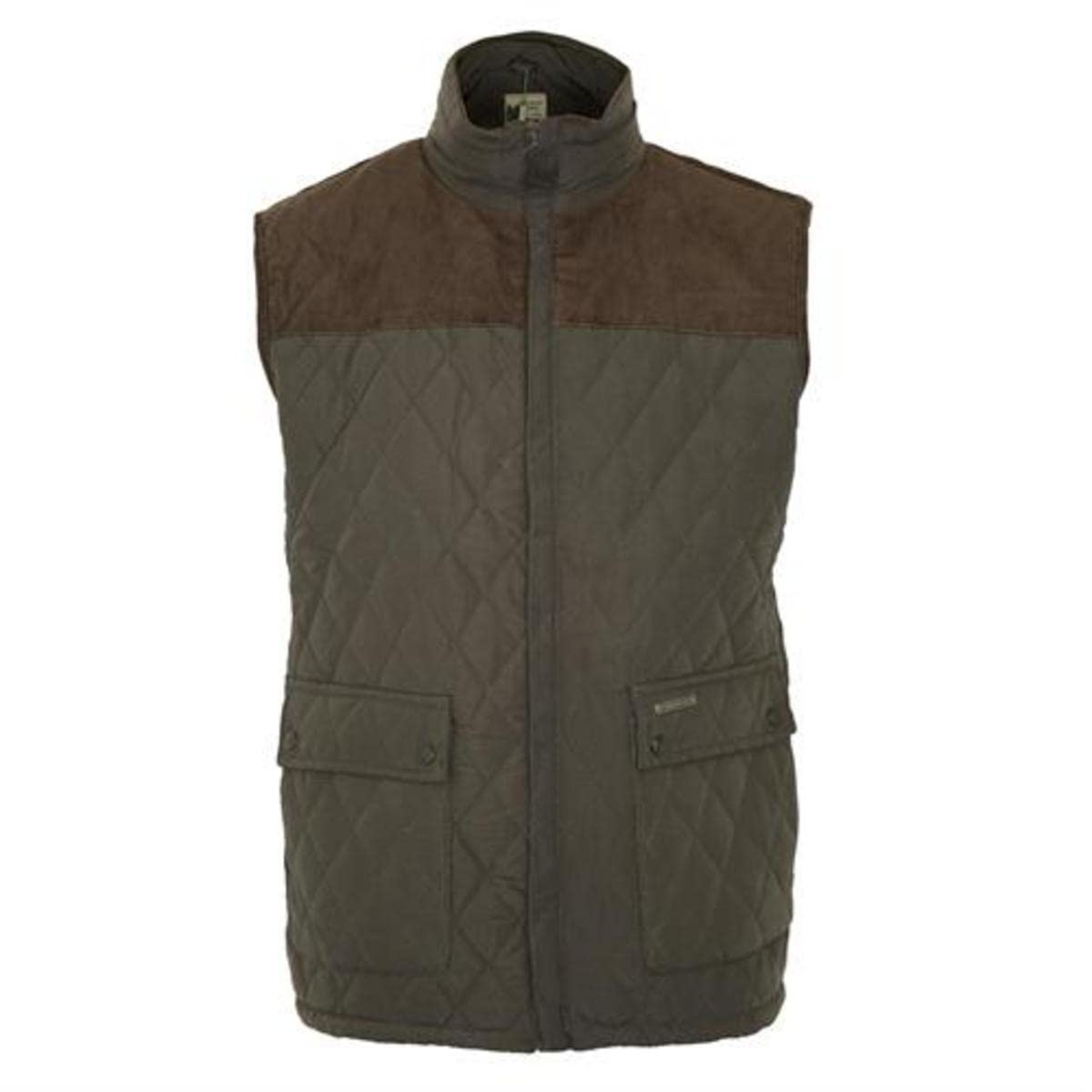 Mens Country Estate Arundel Fleece Lined BodyWarmer - Olive - XL