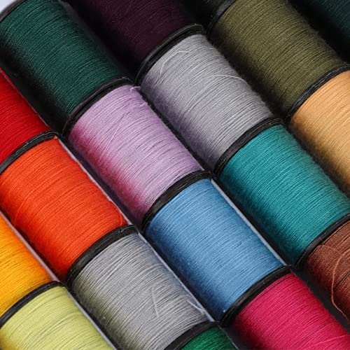 Set de hilos para coser multicolor 64 piezas miniatura 2