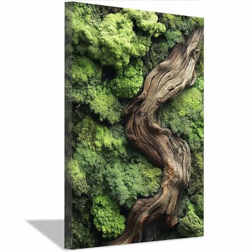 Image d'art moderne TERUEA cadre tableau salon décoration murale design nature 40x60cm