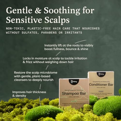 The Earthling Co. Conditioner Bar for Hair Growth & Moisture