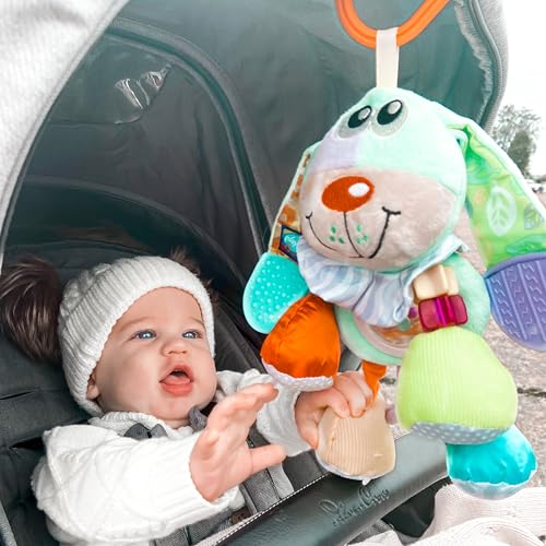 Activity Doofy Dog hochet de dentition et miroir d'éveil - 2