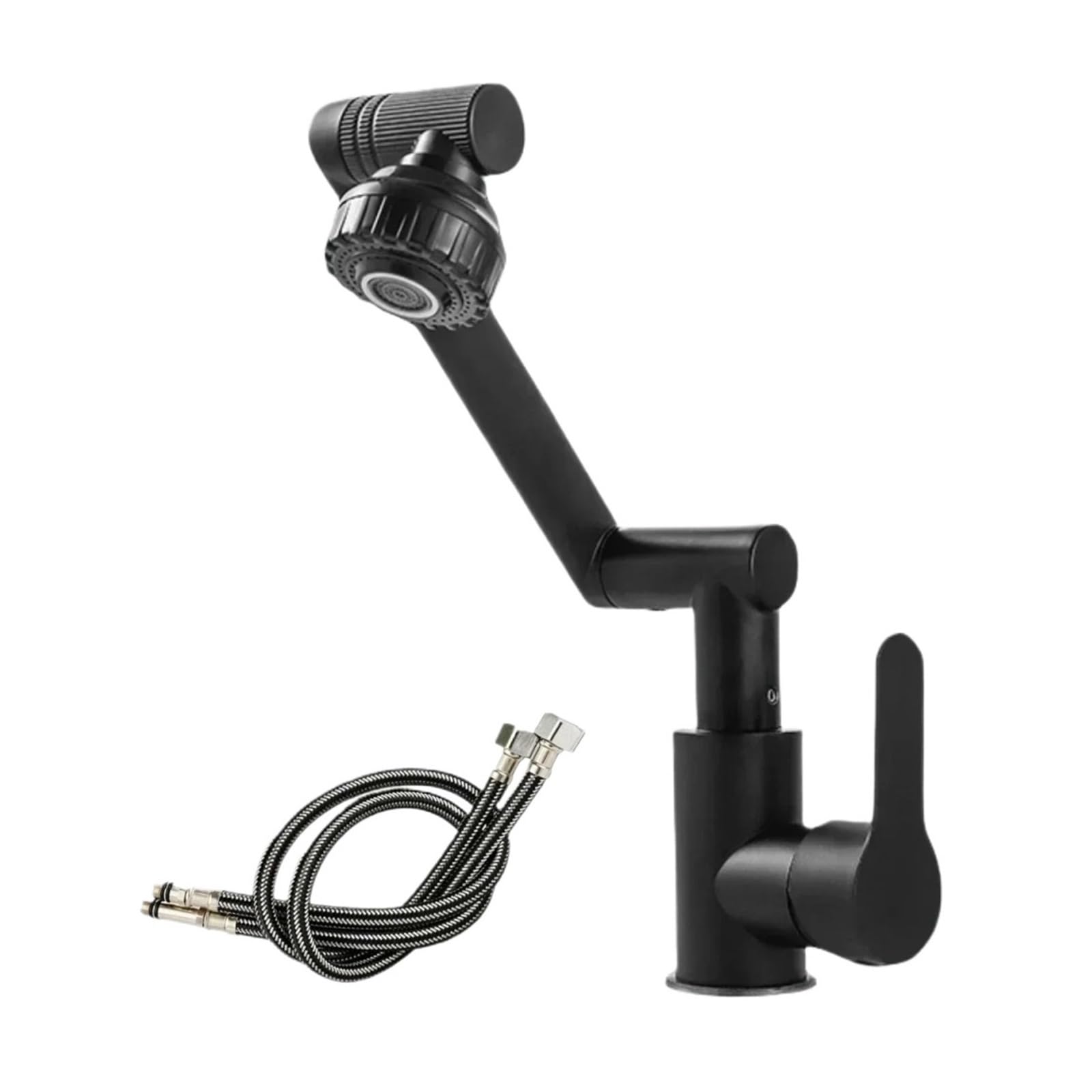 Braccio robotico per rubinetti Rubinetto Girevole A 1080 Gradi For Ogni Giunto Girevole A 360 ° Con Getto Rotante Ad Angolo Grande Rubinetto Multifunzione Con Braccio Robotico A 2 Modalità Acqua Facil