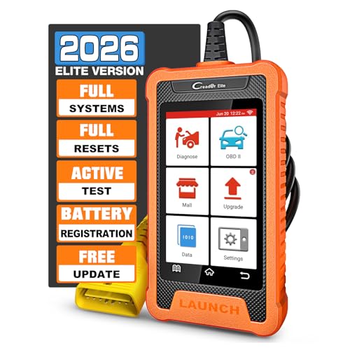Image of LAUNCH Creader Elite OBD2 Scanner for Toyota Lexus, Full System Bi-Directional Diagnostic Scan Tool, All Reset Service Code Reader, Battery Registration, AUTO VIN,Lifetime Free Update