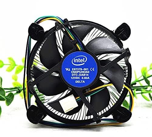 Efficient : Designed for Intel Core i3/i5/i7 processors, this CPU cooler features a robust aluminum heatsink that ensures optimal thermal management.