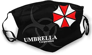 Cloth Face Mask Washable Umbrella Resident Evil Cute Anti Filter Dust Fabric Mouth Mask Reusable Printed