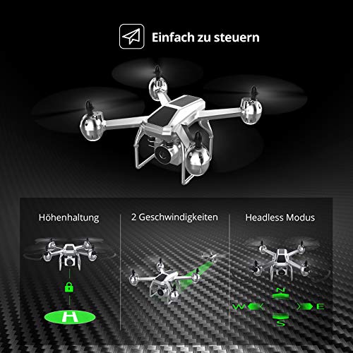 Eanling HS140 Drohne mit Kamera 1080P HD für Anfänger,RC Quadrocopter ferngesteuert mit FPV Live Übertragung,Lange… – Bild 7