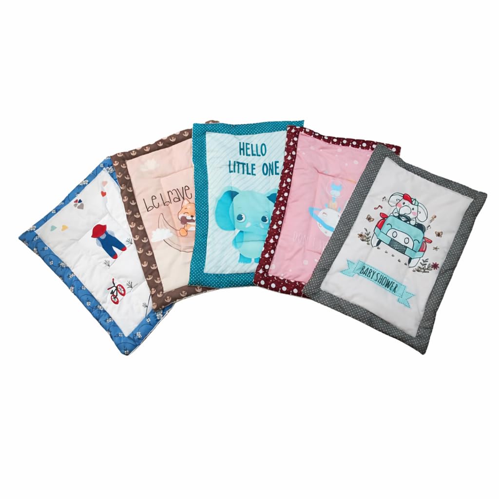 Baby Quilted Mat with Cute Cartoon...