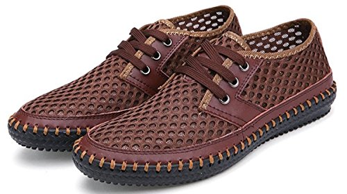 MIXSNOW Men's Poseidon Slip-On Loafers Water Shoes Casual Walking Shoes Coffee38 - Thumbnail 2