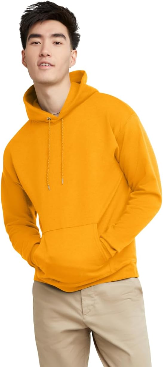 Men's EcoSmart Hoodie, Midweight Fleece, Pullover Hooded Sweatshirt