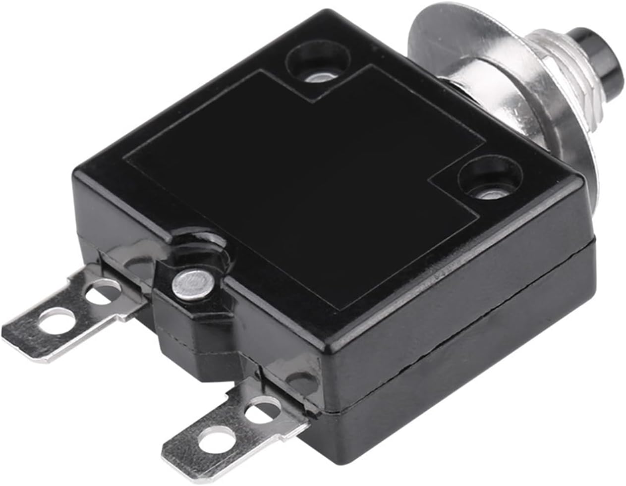 Circuit Breaker, Reset Thermal Switch 5A 8A 10A 15A 18A 20A 30A Optional, 125-250V AC 50V DC Over Current Overload Protector Push Button Circuit Breaker(18 Amps)