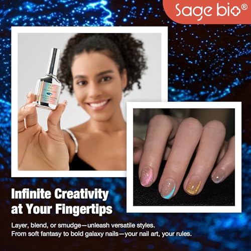 Esmalte de uñas gel efecto ojo de gato 15ml miniatura 5