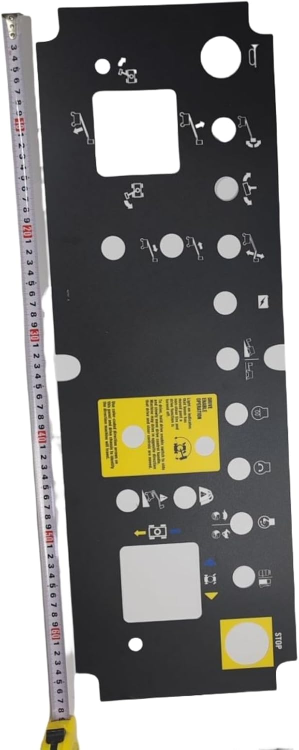 Genie Platform Control Panel Decal 82767GT 82767 Genie Parts for Genie Telescopic Boom Lifts S40 S45
