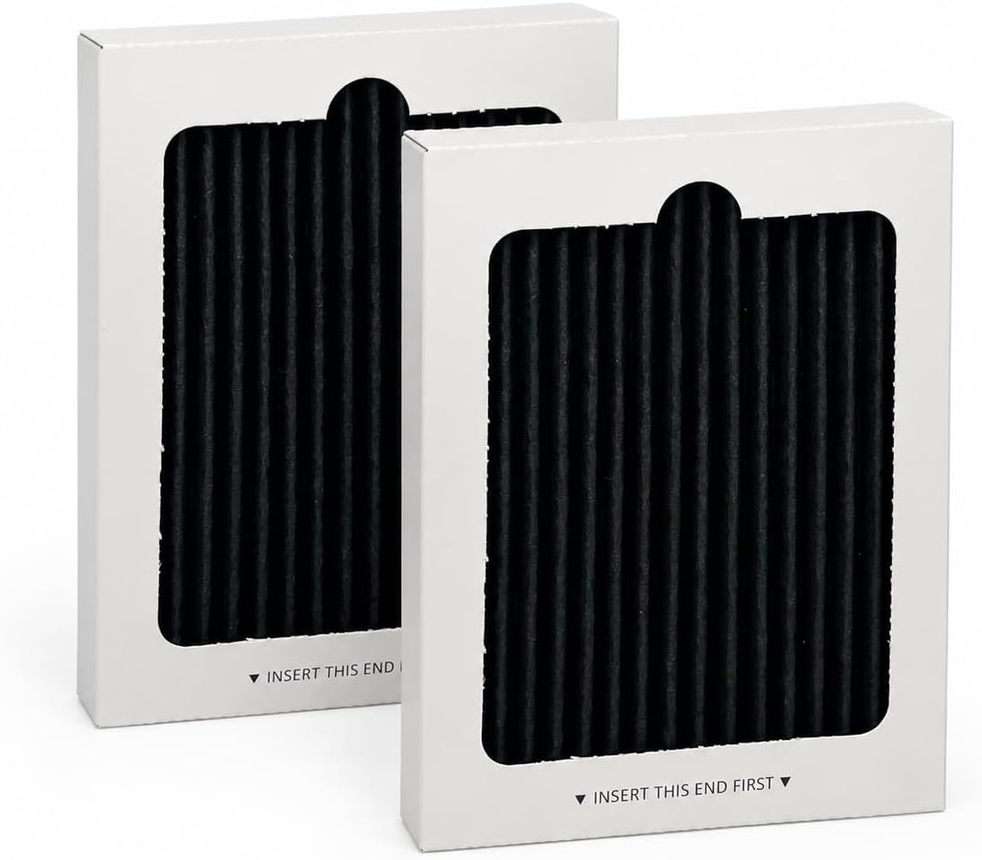 FGHB2867TF0 FGHB2867TD0 FGHB2869LF3 Refrigerator Air Filter, 3 Pack | FGHS2631PF FGHS2631PF3 FGHS2631PF5A FGHC2331PF0 FGHC2331PF6 FGHC2331PF7; Compatible with Frigidaire Refrigerators