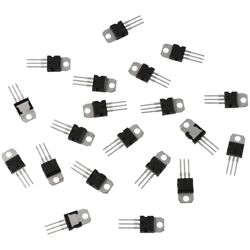 20pcs Chip IC, 5A 60V Darlington Transistors, TIP120 TO-220 Power Transistor, Darlington Bipolar for DIY Electronic