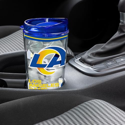Image of Rico Industries NFL Football Los Angeles Rams Double Wall 20oz Tritan Tumbler