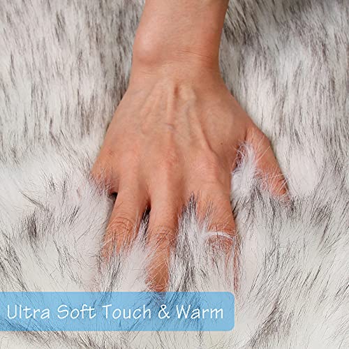 Tapis de bain lavable en machine et ultra absorbant blanc