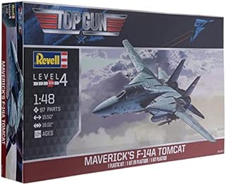 Revell RMX855872 1:48 Maverick's F-14A Tomcat [Top Gun] [Model Building KIT]