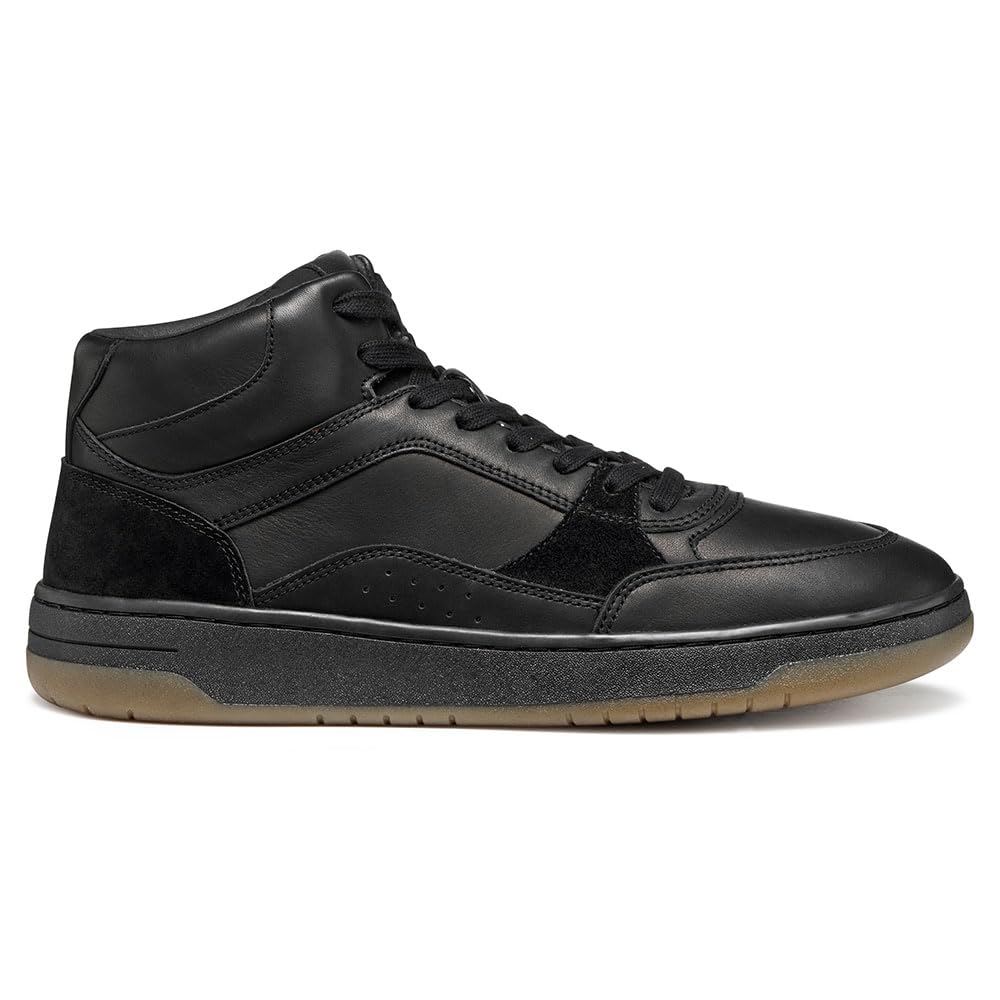 Geox Men's U Sedral Court Trainers, Black, 10.5 UK