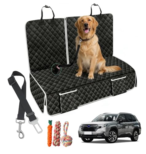 Erivis Dog Back Seat Cover for Subaru