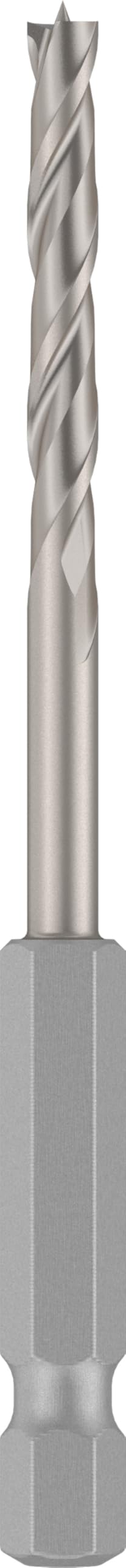 PRO Wood HSS Brad Point, 4mm x 88mm, HEX, 1 Pc