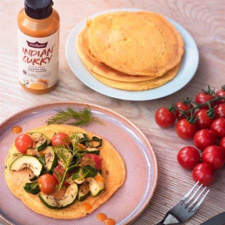 GymQueen Mamma Mia Zero Sauce 265ml, Burgersauce, kalorienreduziert, ohne Fett & ohne Zuckerzusatz, zum Verfeinern von Gerichten oder als Salat-Dressing