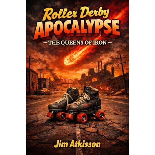 Roller Derby Apocalypse Audiolibro Por Jim Atkisson arte de portada